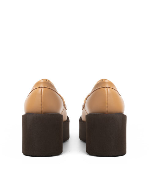 Mocasín Camel Plataforma Eslabón 3706